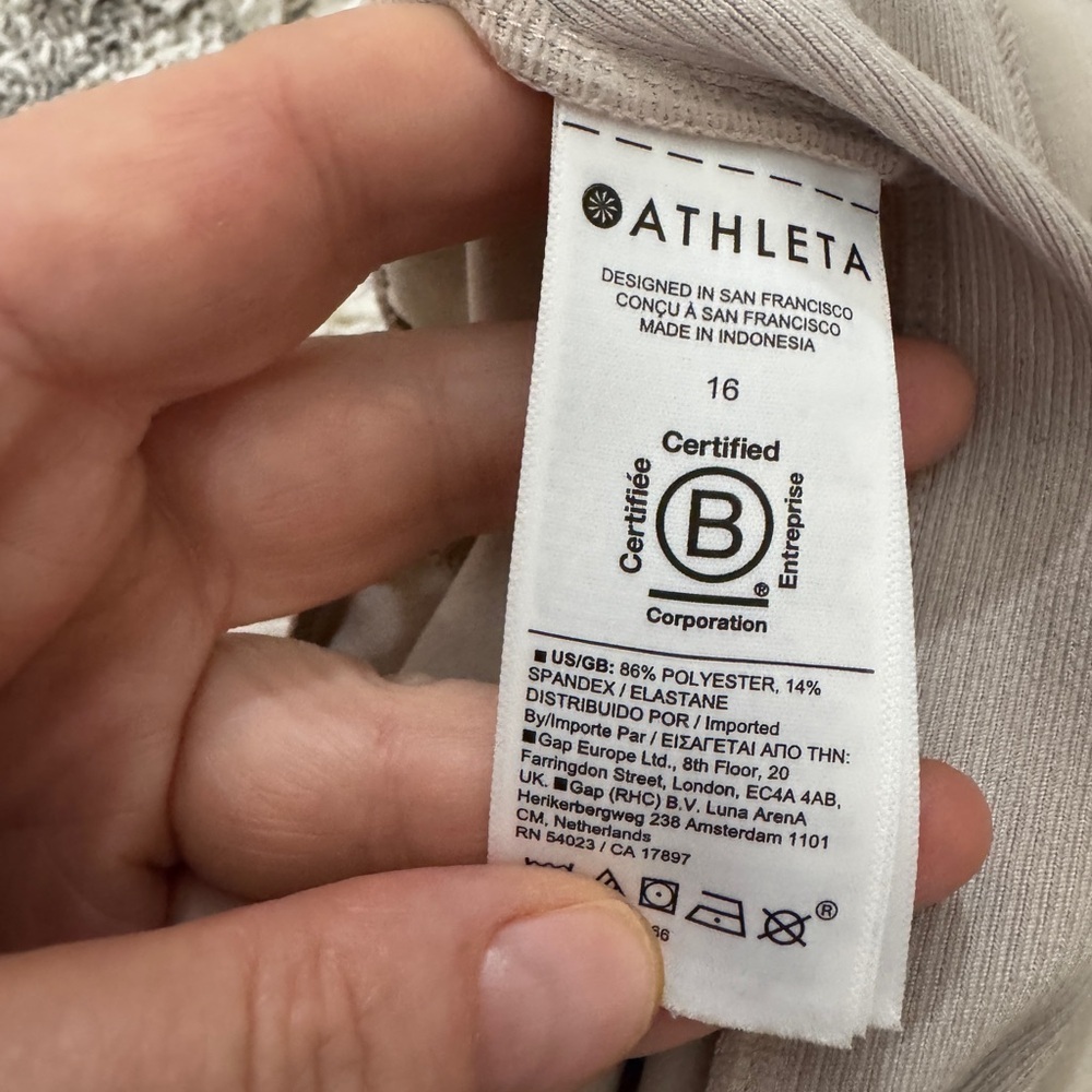 Athleta Brooklyn Mid Rise Ankle Pant Size 16 - Picture 16 of 16